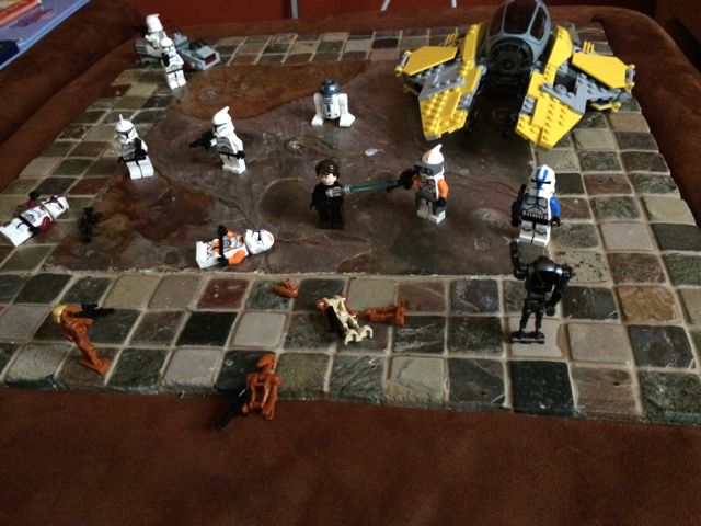 Lego Star wars Battle of Crittoshi